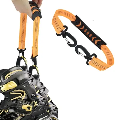 1Pc Roller Skate Shoe Lifter Ski Boot Strap Portable Inline Skate Straps Ice Skates Carrying Straps