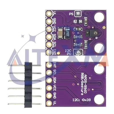 AITEXM GY-9960-3.3 APDS-9960 Proximity Detection And Non-Contact Gesture Detection RGB And Gesture