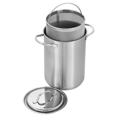 Demeyere Resto 4.8Qt Stainless Steel Asparagus/Pasta Cooker Set
