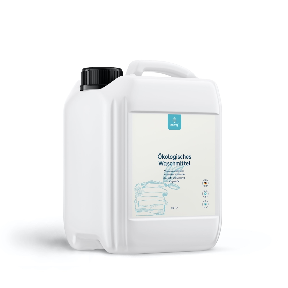 eco:fy Ökologisches Waschmittel - 2.5l - sensitiv, ohne Duft- und Konservierungsstoffe Image