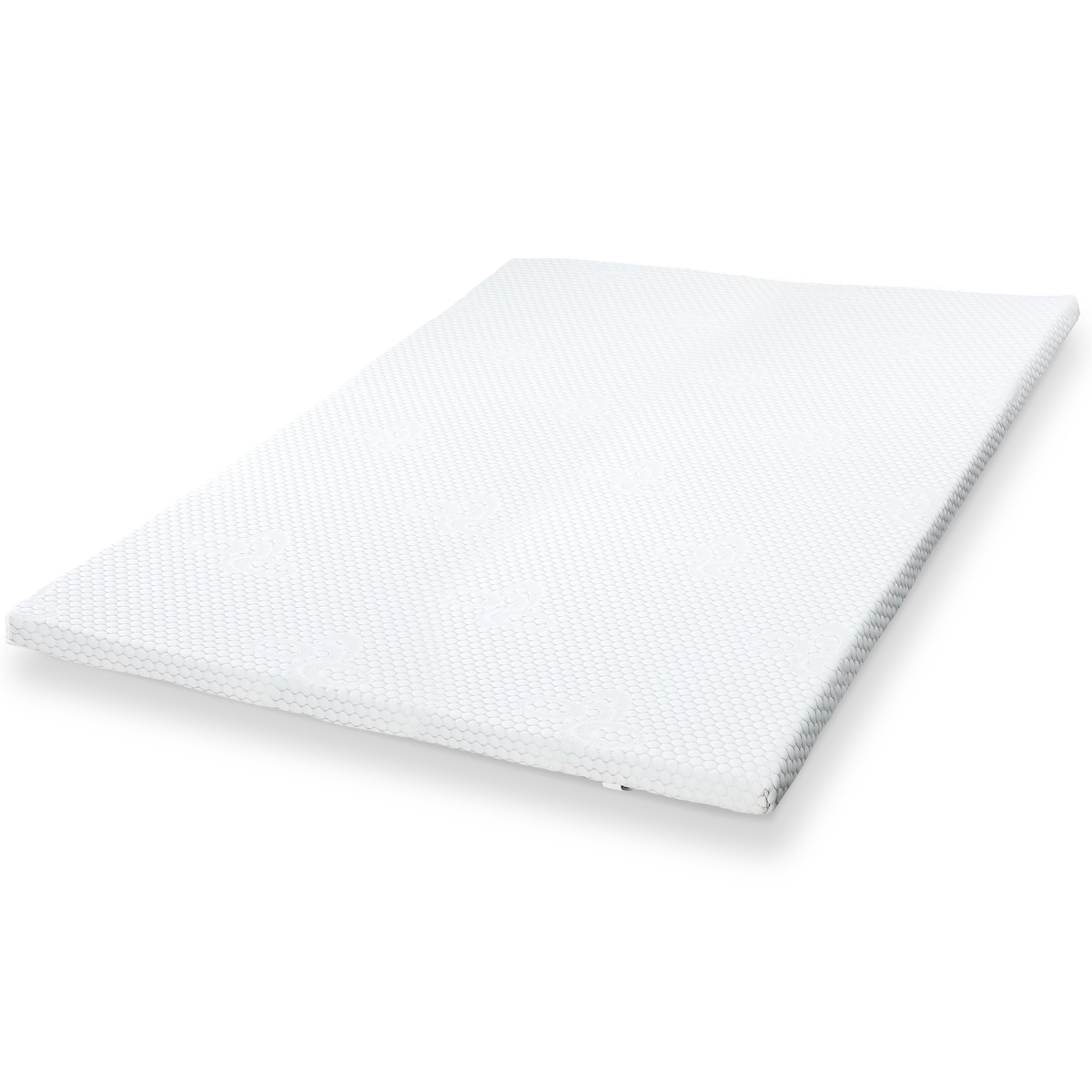 The White Stone Topper Viscoelastico Memory Foam H3 | Matratzenauflage | Topper mit abnehmbarem Bezug | Antibakterieller Matratzenschutz 180x300 Image