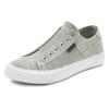 Slip-On Sneaker ELBSAND, Damen, Gr. 35, grau, Obermaterial: 100% Textilmaterial. Futter: 100% Textilmaterial. Decksohle: 100% Textilmaterial. Laufsohle: 100% Synthetik, unifarben, casual, Schuhe Canvassneaker Sneaker low Slip-on-Sneaker, aus Textil,...