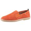 Espadrille VERBENAS "Tom Pacific", Herren, Gr. 42, orange, Textil, Veloursleder, klassisch, Schuhe, Loafer, Slipper, Sommerschuh, Strandschuh mit Stretcheinsätze