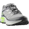 Sneaker SALOMON "XT-EVR M", Gr. 49, monument, metal, grün gecko, Synthetik, Textil, sportlich, Schuhe, vom XT-6 inspiriert