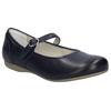 Ballerina JOSEF SEIBEL "Fiona 77", Damen, Gr. 41, blau (dunkelblau), Leder, elegant, Schuhe, mit Schnallenverschluss
