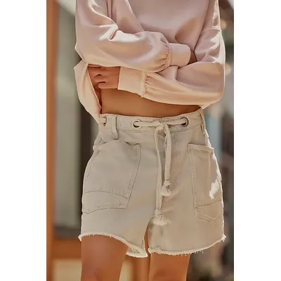 We The Free Moxie Shorts at Free People in Bleached, Size: 25