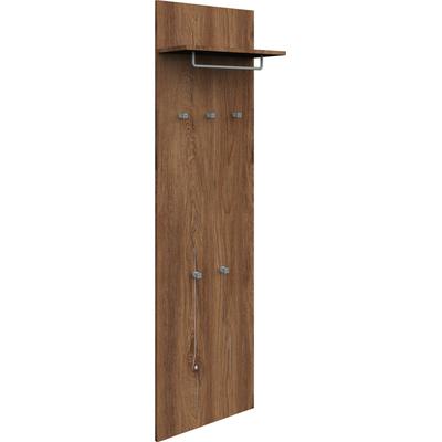 Garderobenpaneel BORCHARDT MÖBEL "Oliva", braun (vintage eichefarben), B:40cm H:160cm T:21cm, Holzwerkstoff, Garderobenpaneele, Höhe 160 cm Image