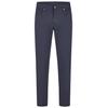 Stoffhose BRÜHL "York DO", Herren, Gr. 50, EURO-Größen, blau, 97% Baumwolle, 3% Elasthan, unifarben, casual, lang, Hosen, im klassischen 5-Pocket Style