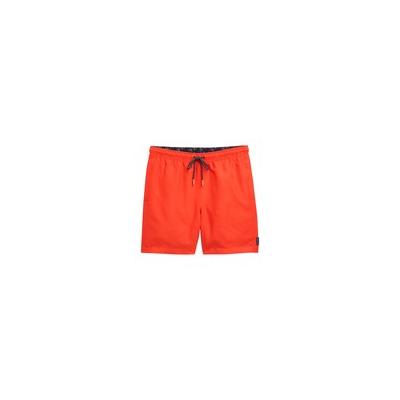 TOM TAILOR Herren Basic Badeshorts, rot, Uni, Gr. M Image
