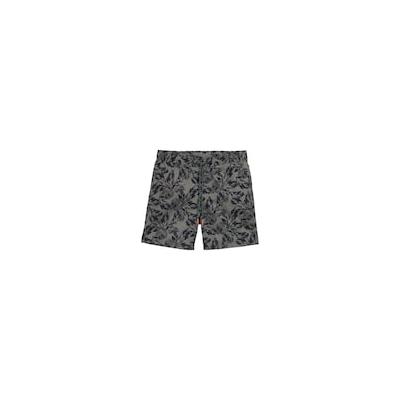 TOM TAILOR Herren Badeshorts mit Print, grün, Geblümt, Gr. S Image