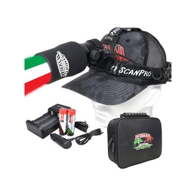 Wicked Hunting Lights ScanPro iC 3-Color-In-1 GEN4 LED Night Hunting Headlamp Black W2100