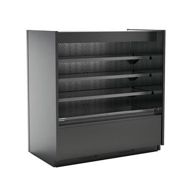 Structural Concepts B55R 59 5/8" Oasis Vertical Open Air Cooler w/ 3 Levels, 208-240v, Black