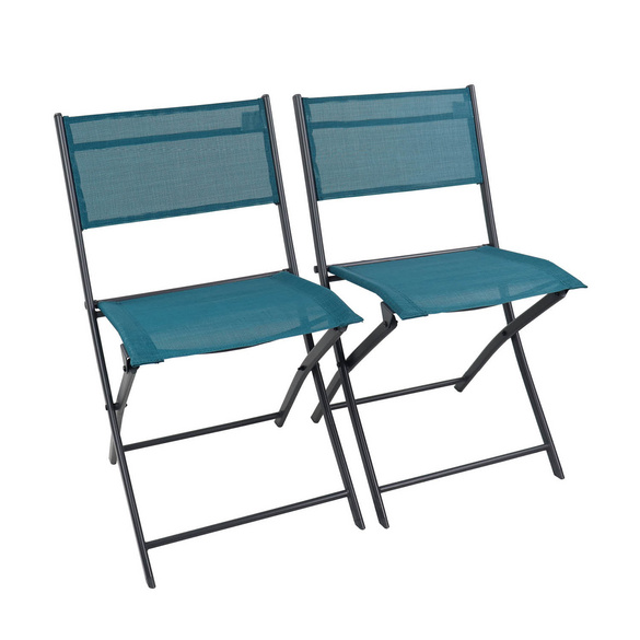 VCM 2er Gartenstuhl ""Sumila"" Türkis