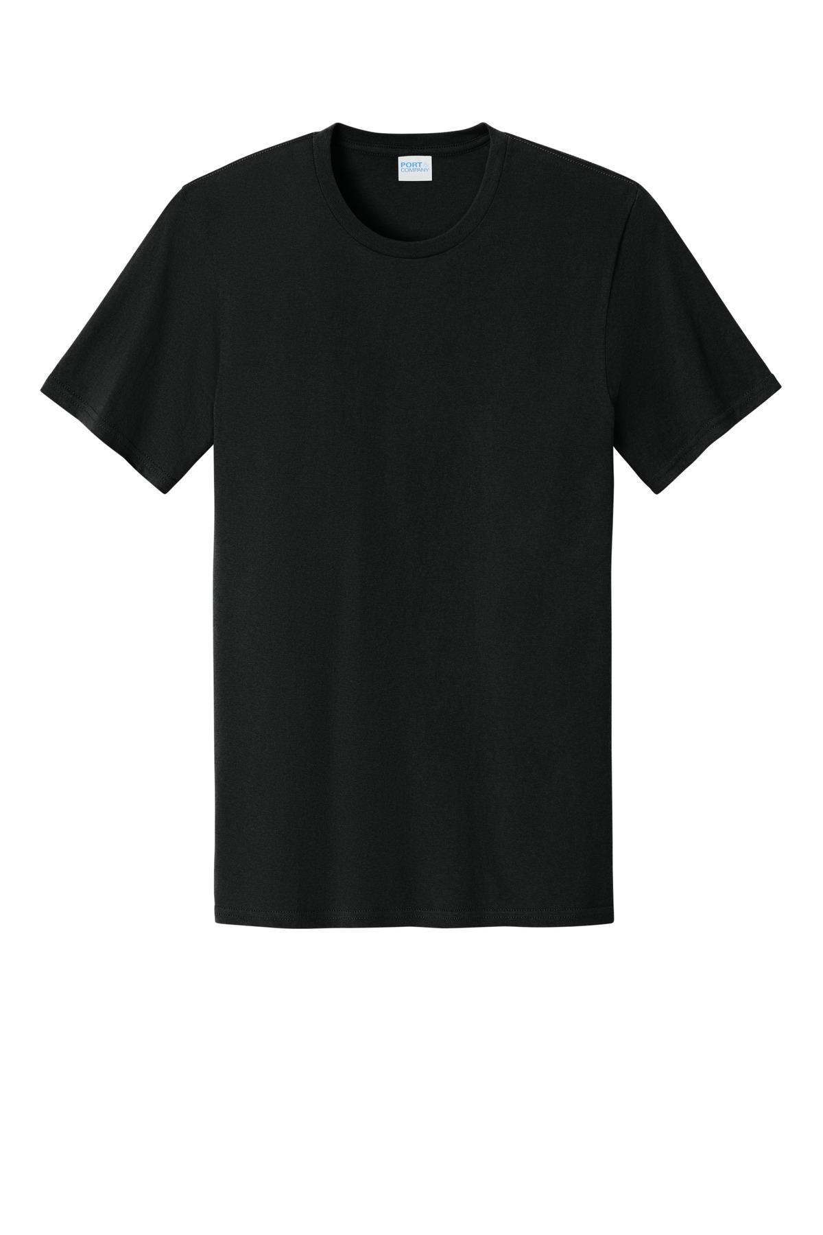 Port & Company PC43 Co Easy Cotton Top in Jet Black size 4XL | Polyester
