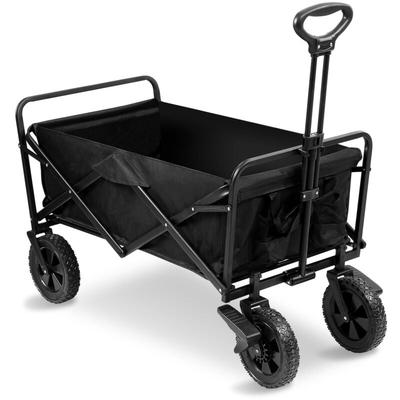 Bollerwagen Faltbar Handwagen Klappbar Gerätewagen Gartenwagen Transportwagen Strandwagen mit Image