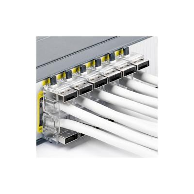 [SmartKeeper ESSENTIAL] 12 x LAN Kabel Schlösser ohne BASIC Typ Schlüssel / Schwarz Image
