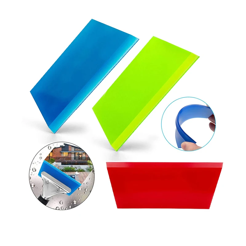 1 stücke Mini Gummi Rakel Klinge Siebdruck Klinge Ersatz für Reinigung Glas Auto Fenster Film Installation Applikator Image