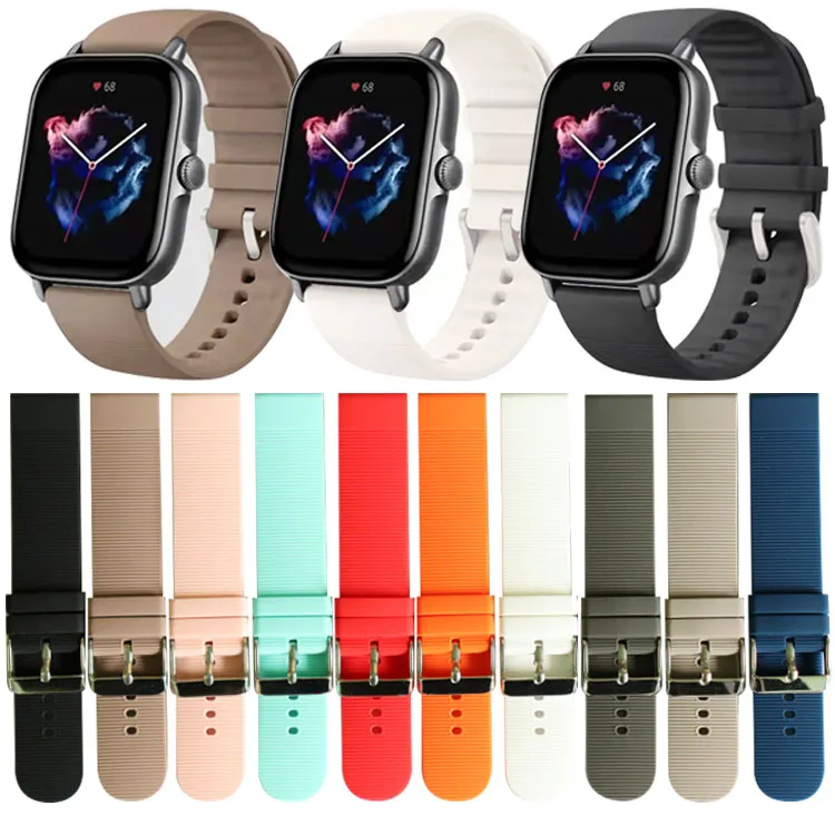 20mm Armband für amazfit gts 3 4 2e/gts 2 4 Mini Uhren armband für amazfit bip u pro/bip s lite/bip 3 pro Band Image