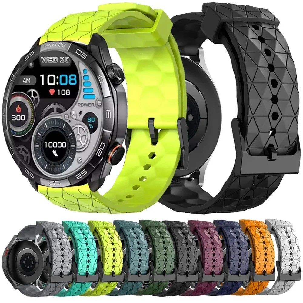 22mm Armband Für HAYLOU Solar 5 Strap Smartwatch Für HAYLOU Solar 5/R8/S8/RS5/GS/GST/GST Lite Silikon Sport Armband Correa Image