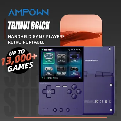 AMPOWN Trimui BRICK Handheld-Spieler Konsolen 3,2'' IPS Bildschirm Emulator Tragbare Image