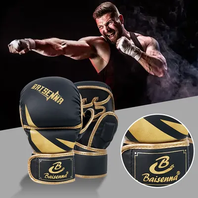 Thickened Boxing Gloves for Men Women Adjustable Comfortable Punching Training Sparring Fighting