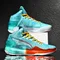 Scarpe da basket da uomo Ammortizzazione traspirante Scarpe da corsa indossabili antiscivolo Allenamento in palestra Scarpe da ginnastica da basket atletiche per donna
