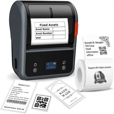 NiiMbot B3S Commercial Wireless Label Maker Supermarket Price Tag Barcode Label Printer for Clothes