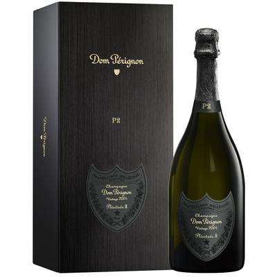 "Dom Perignon P2 Vintage in Gift Box 2004 Champagne - France"