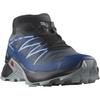 Trailrunningschuh SALOMON "METACROSS 2 M", Gr. 45, schwarz, lapis blau, quarry, Synthetik, Textil, sportlich, Schuhe, wasserdicht