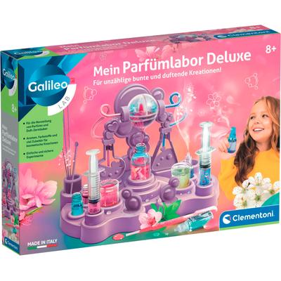 Experimentierkasten CLEMENTONI "Galileo Lab, Galileo Parfüm Labor Deluxe", bunt, Experimentierkästen, Kinder, Made in Europe