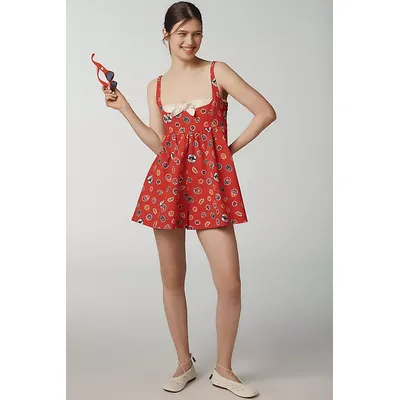 Maeve Sleeveless Layered Babydoll Playsuit