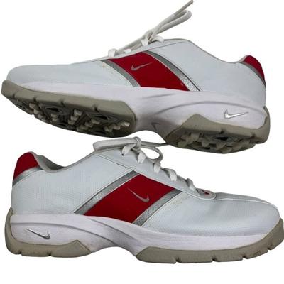 Nike Shoes | Vintage Nike Women's Sport Performance Golf Lace-Up Multicolor Shoes Size 7 | Color: Pink/Red | Size: 7
