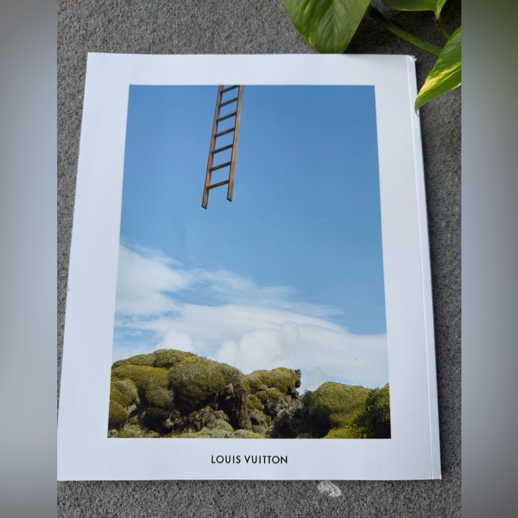 Louis Vuitton Design | Used Louis Vuitton "The Book" #12 Brochure Magazine Coffee Table Book | Color: Blue | Size: Os