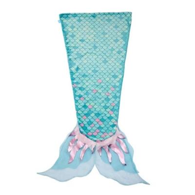 Disney Bedding | The Little Mermaid Tail Blanket Ariel 4026 | Color: Blue | Size: Os
