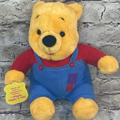 Disney Toys | Vintage 1997 Talking Winnie The Pooh By Mattel | Color: Red/Yellow | Size: 11”
