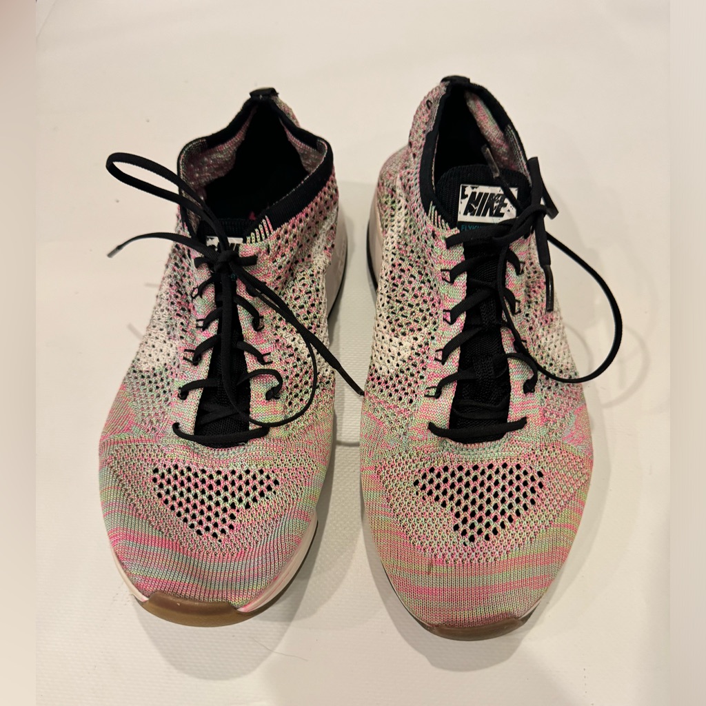 Nike Shoes | Women’s Multi Colored Nike Tennis Shoes, Size 12, Good Condition | Color: Pink | Size: 12