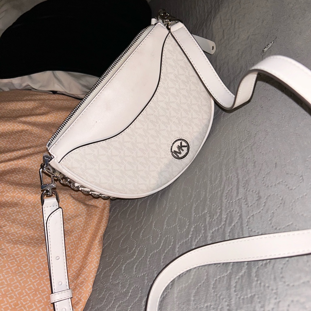 Michael Kors Bags | White Michael Kors Handbag | Color: White | Size: Os