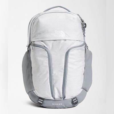 The North Face Bags | The North Face Women’s The North Face Surge Backpack 31 Liters | Color: Gray/White | Size: Os