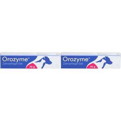 Ecuphar Orozyme Zahnpflege-Gel für Hund und Katze (Doppelpack) 2x70 g Zahngel Image
