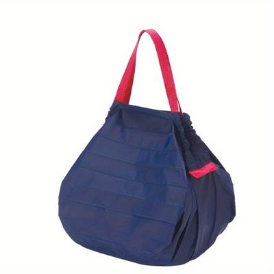TEMU 1pc Foldable Polyester Shopping Bag With Accordion , Lightweight Collapsible Grocery Tote With Handles For Market, Travel, And Shopping Image