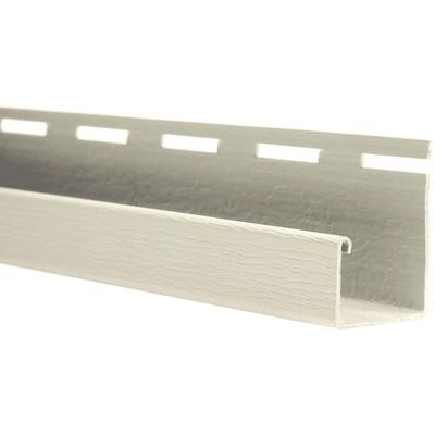 The Foundry 3/4 Inch Vinyl J Channel (Carton of 20 Pieces) 034 Eggshell
