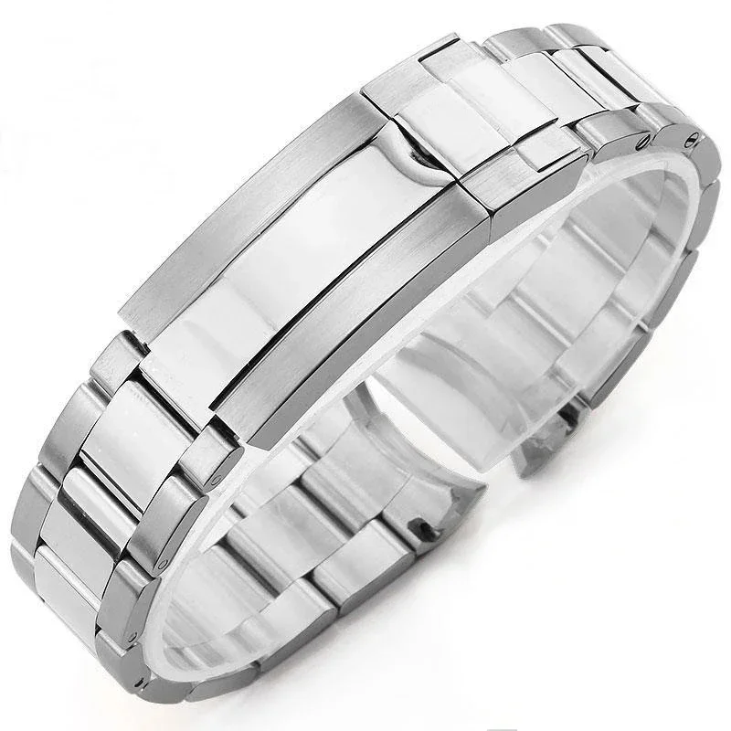 Uhrenarmband aus 904 Edelstahl für Rolex Daytona, Schwarz, Grün, Wassergeist, Submariner-Armband, Herrenuhr, Zubehör, Band 20 mm