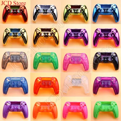Hochwertige DIY galvanisierte Vollschale aus Kunststoff, geeignet für PS5-Controller-Ersatzteile Image