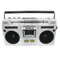 Multifunktionales tragbares Radio mit neuen Design-Stereolautsprechern FM/AM/SW Zwei Amperemeter Vintage-Kassettenspieler/Recorder