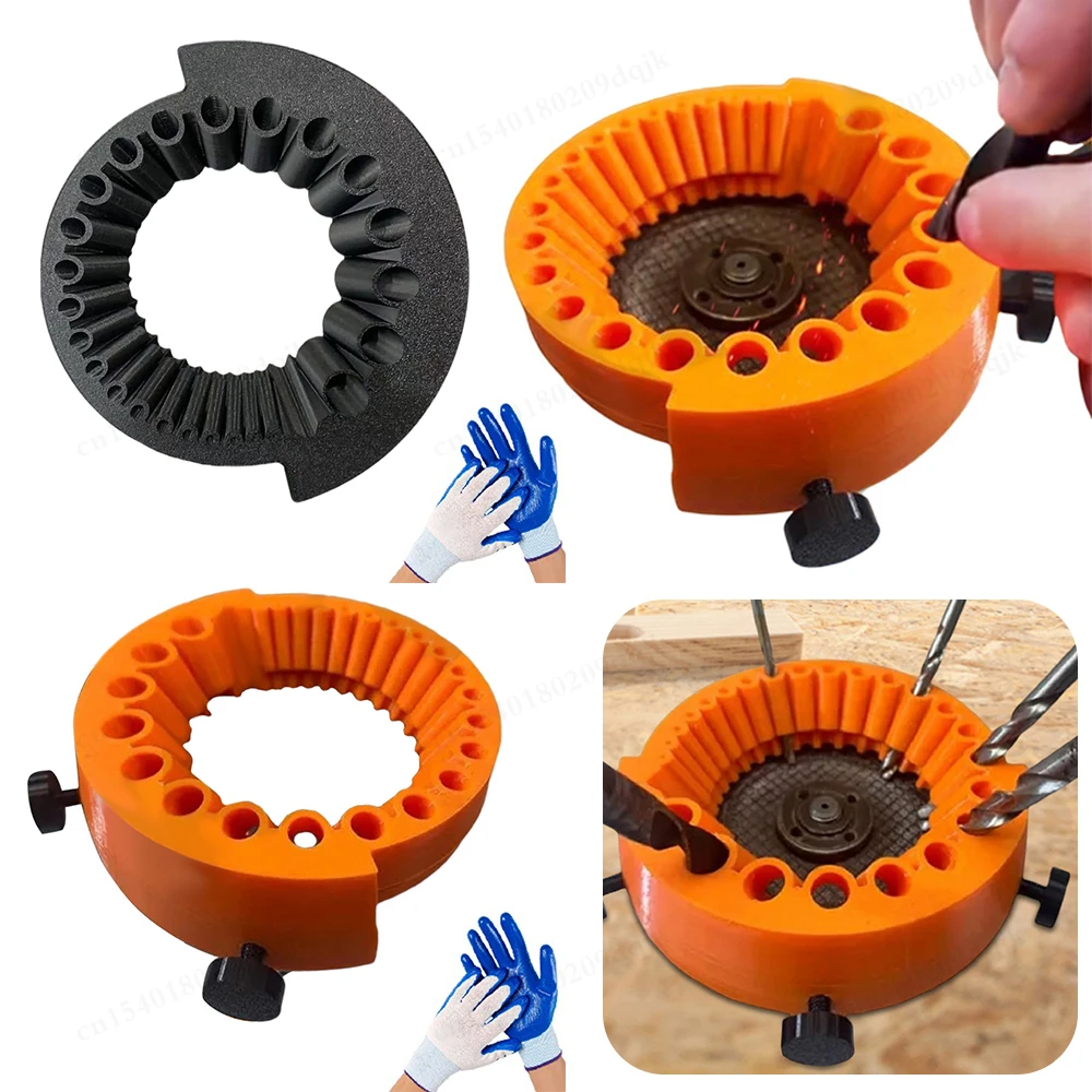 Neue 2-13mm Mehrzweck Bohrer Schleifen Spitzer Polieren Schleifen Werkzeug Angetrieben Werkzeug Teile Anwendbar winkel schleifer Image