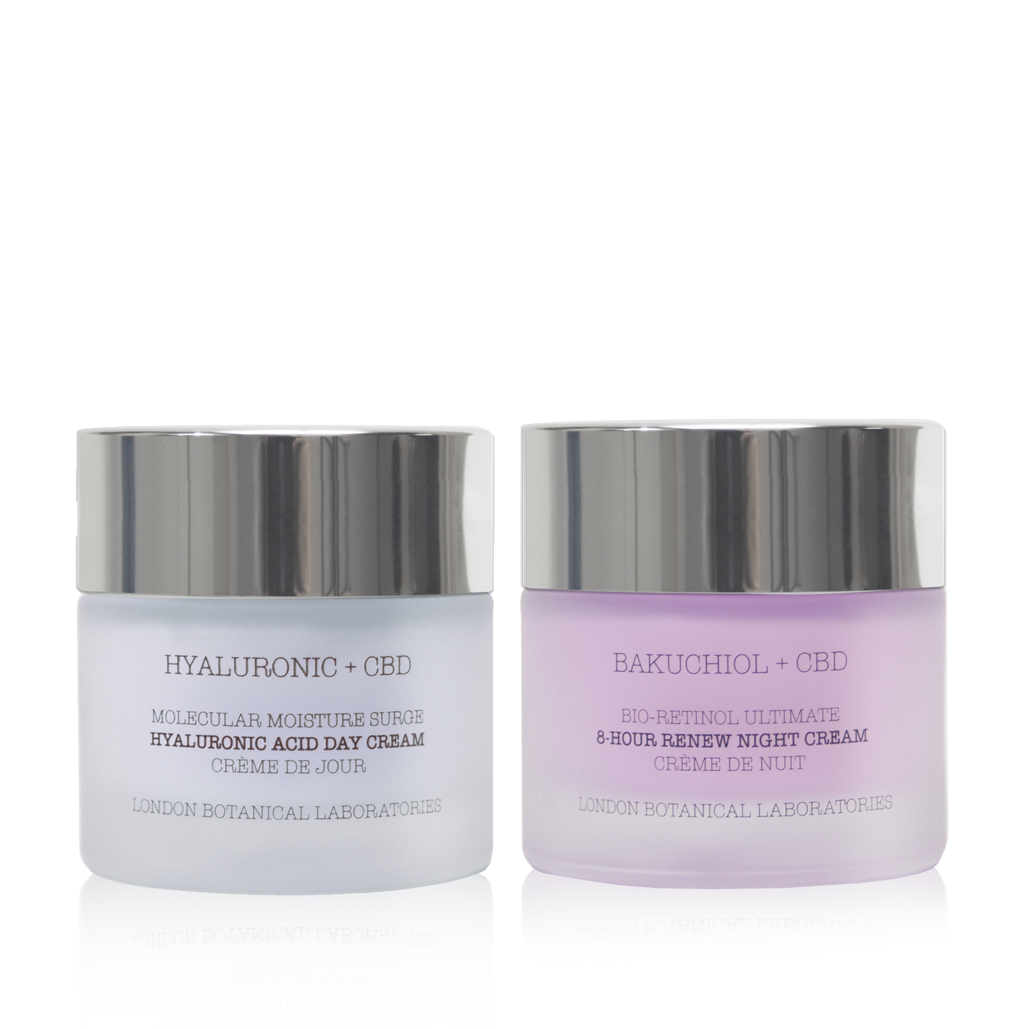 Bakuchiol-Nachtcreme + Hyaluronsäure-Tagescreme Image