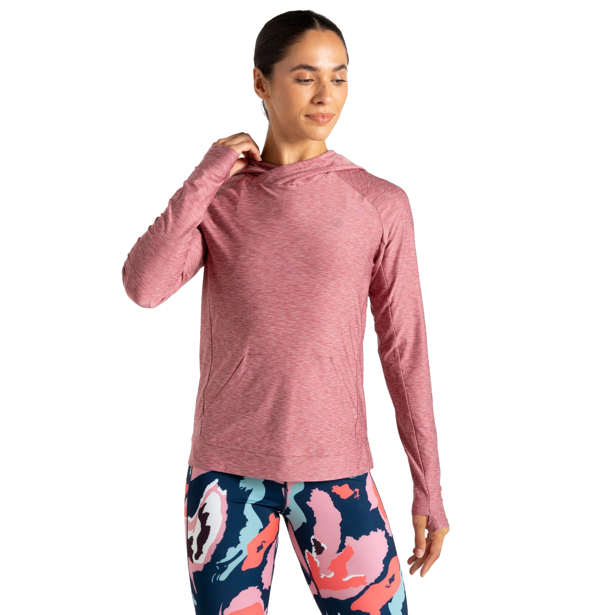 Dare 2B Damen Kapuzenpullover Sprint City besonders leicht (Lila meliert) Image