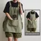 Japanese Waterproof Outdoor Barber, Coffee Shop, Catering Workwear Apron, Unisex Household Kitchen