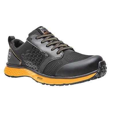 TIMBERLAND PRO TB1A2123001 Men's Composite Toe Athletic Shoe, Black/Orange, 10