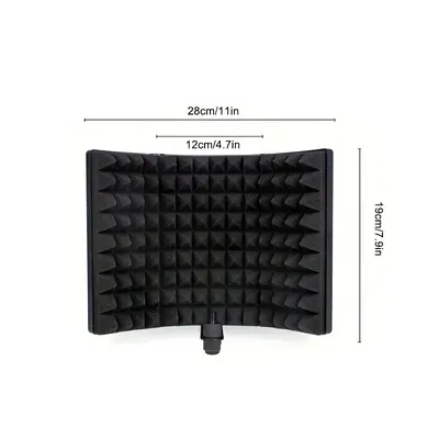 Small 3-door acoustic enclosure, used for filtering high-density sound absorption foam of